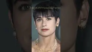 Demi Moore - Face Morph Transformation #transformation #hollywood #demimoore