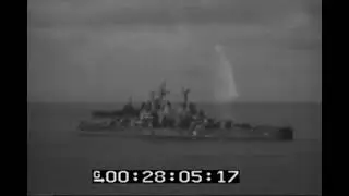 WW2 1945 AERIAL AND NAVAL BOMBARDMENT OF OKINAWA