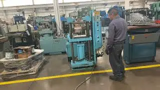 At Auction: TMP 40 TON COMPRESSION MOLDING & HEATED PLATEN PRESS