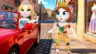 They Mocked for her torn dress , She Return a Queen Fashion ♥️ my Angela'm 2 & 1 cosplay 