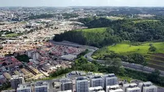 Drone no Morro do Tarumã (Jundiaí)