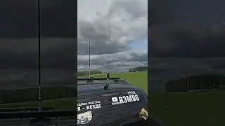 Компромиссная антенна на авто. #ft8 #cb #hamradio #радиолюбитель