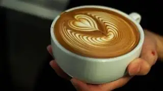 Latte Art - Layer Heart  by Chris