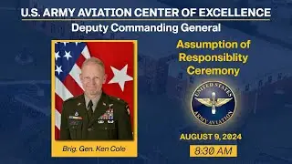 USAACE DCG Assumption of Responsibility Ceremony