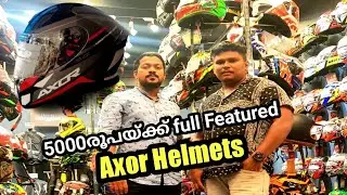 The Best AXOR HELMET Below Rs 5000/Complete Review Malayalam-CRAZY KL11S