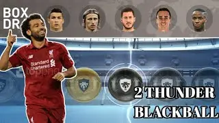 THUNDER BLACK BALL TRICK IN NATIONAL STARS - Trick PES 2019 Mobile Indonesia