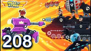 Hills of Steel : Tank Arachno VS All Bosses - New Boss Entry!
