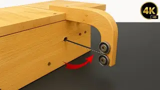 An Old Carpenter's Secret - Homemade Jigsaw! SMART WOOD TIPS