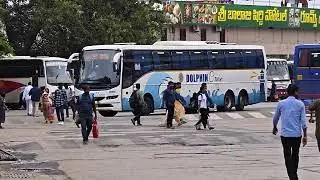 A SINGLE FRAME SHOWCASING VOLVO BUSES FROM BOTH TELUGU STATES: APSRTC&rsquo;S DOLPHIN &  TGSRTC&rsquo;S Gp