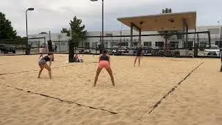 Set 1, Selinger/Romjue vs. Lagemann(LSU)/Taylor(TCU)