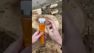 Next Level Splitting Wedge! 🪓 🪵 #gadgets #firewood