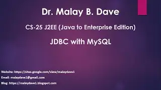 CS-25 JDBC with MySQL Demo L-03