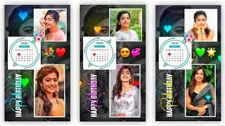 Calendar Effect Birthday Reels Editing in Inshot 2026 | Happy Birthday Colorful Video Editing Tamil