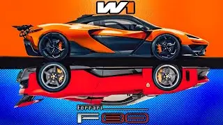 NEW Mclaren W1 VS. Ferrari F80 0-300 KM/H Comparison!