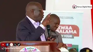 'CS Murkomen, You are dealing with different generation,' MP Julius Sunkuli says at Jukwa la Usalama