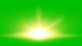 Sun Set Green Screen Shot | Without Copyright