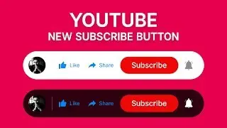 Youtube New Subscribe Button Animation | After Effects | By Ashish Techno Tips