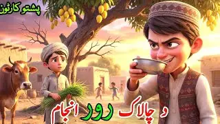 د چالاک رور انجام |Pashto Cartoon Story                   The fate of The Clever Brother|