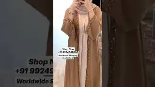 Party wear Abaya #2023 #shorts #ytshorts #hijab #wedding #fancyabaya