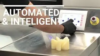 PostProcess: PolyJet Automated Post-Printing Before & After