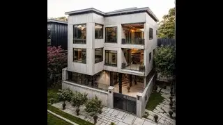 Beautiful Modern House 3D Elevation