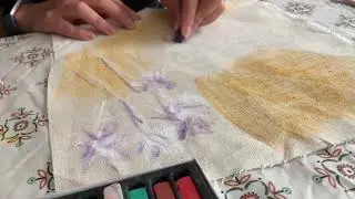 Textiles Techniques based on Claude Monet