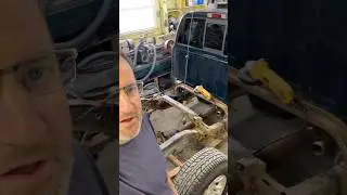 Dodge Dakota frame crossmember removal trick