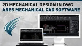 2D Mechanical Design in DWG | ARES Mechanical CAD Software