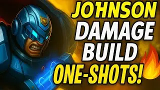INSANE JOHNSON MID LANE DAMAGE!😱  | Mobile Legends Gameplay