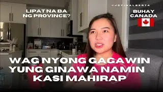 TIPS SA PAGLIPAT NG PROVINCE | EDMONTON ALBERTA | PINOY IN CANADA