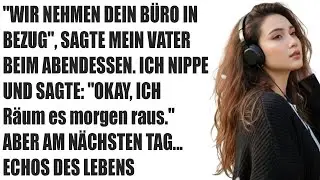 „Wir Übernehmen Dein Büro“ – Ich Nickte Still und Ging Leise