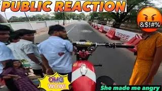 Public reaction on rx100 | she made me angry | sleeping soul |  in tamil |