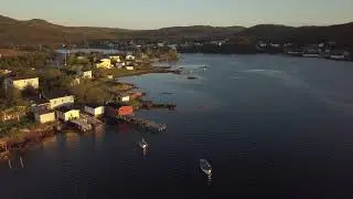 Aerial view of North harbour, Placentia Bay, Newfoundland 2