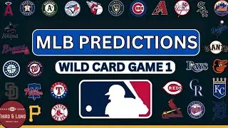 ⚾ MLB Game Picks *Best Bets* for Wild Card Game 1
