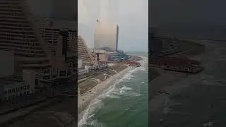 View of The Atlantic City Beach From The Wheel, Steel Pier | Atlantic City, NJ