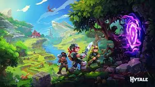 Hytale - #Parte1 Liberdade de um mundo aberto com a dinâmica de um RPG!