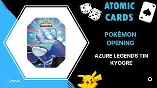 Pok&eacute;mon Opening - Azure Legends Kyogre ex Tin
