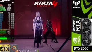 Ninja Gaiden 4, High Settings, DLAA 4K | RTX 5090 | 9950X3D