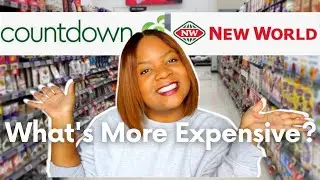 New World vs Countdown. What grocery store's more expensive?Grocery shopping on a budget New Zealand