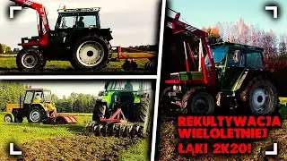🔥 REKULTYWACJA  ŁĄKI 2k20 !!?☆DEUTZ BOKIEM?!/ Ursus & Unia & Deutz Fahr & Unia 🔥