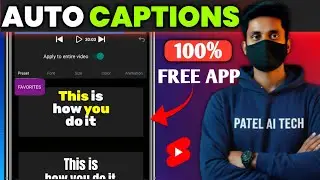 Free AI Auto Caption Tool 2026 🔥| Best Subtitle Generator | Hindi & English Subtitles Generator App