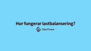 Hur fungerar lastbalansering?