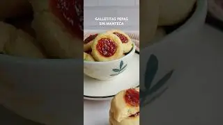 Galletitas pepas sin manteca
