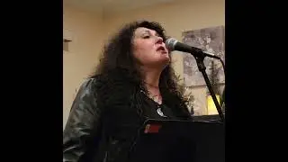 Alone - Sandy Hall of Kick It Out (Heart Tribute) at Stone Turtle House Concerts, December 2022