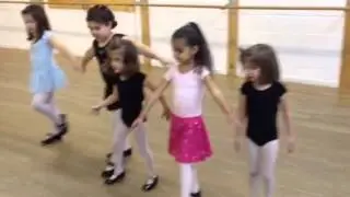 Larissa's ballet/tap/jazz combo class