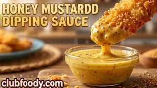 Honey Mustard Dipping Sauce Recipe &bull; Delicious, Quick & Easy! ⏳ - Episode 246