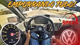 Acelerei o Gol Quadrado com Kit 1.6! A For&ccedil;a da Gasolina Empurrando Tudo! 🚗💨