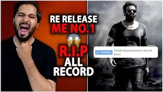Salaar Re Release Create Histroy - Unbelievable Advance Booking Report : Day 1 Box Office Collection