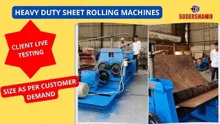 ⚡Sheet Rolling Client Live Testing🔥 Different size 💯High Demand #sheetmetal #sheetrolling #rolling