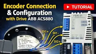 Encoder Connection & Programming in VFD | Speed & Position Control | Closed Loop VFD